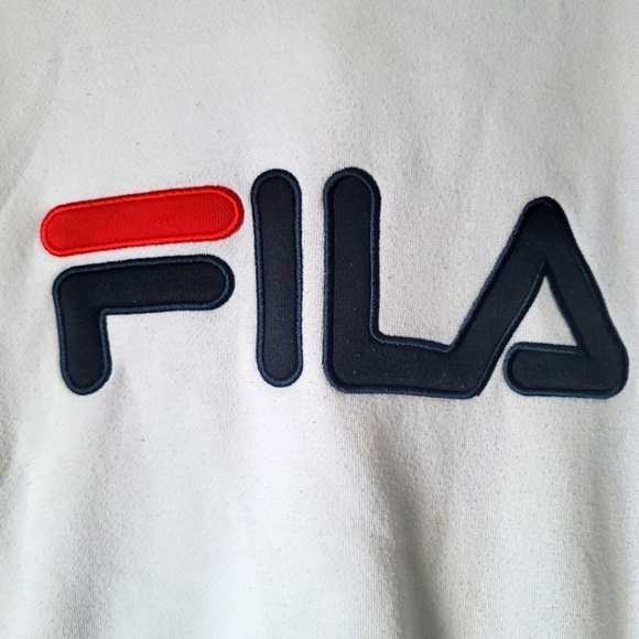 FILA Rosemary Hoodie White Size Medium - Picture 4 of 10